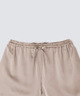 Silk shorts Charcoal Gray