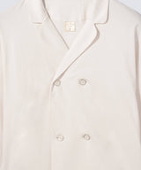 【Tops】Royal Organic Cotton Double Button Pajamas Off-White