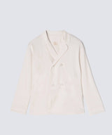 【SET-UP】Royal Organic Cotton Double Button Pajamas Off-White