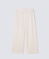【SET-UP】Royal Organic Cotton Double Button Pajamas Off-White