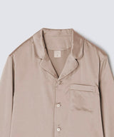 【Tops】Silk pajamas Pearl white