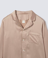 【Tops】Interior Like Silk Pajamas
