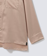 【Tops】Interior Like Silk Pajamas
