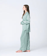 【SET-UP】Silk pajamas Mint green