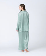 【SET-UP】Silk pajamas Mint green