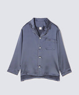 【Tops】Silk pajamas Charcoal gray