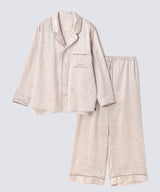 【SET-UP】Interior-Like Silk Pajamas