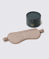 Silk Eye Mask Pink Beige