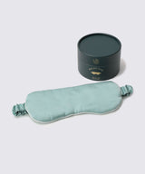 Silk Eye Mask Mint Green