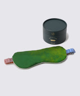 Watercolor Silk Eye Mask Misty Lake