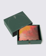 Watercolor Silk Pillow case Evening Glow