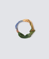 Watercolor Silk Hairband Misty Lake - Foo Tokyo