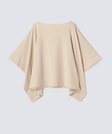 Royal Organic Cotton Poncho Beige