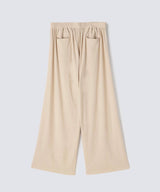 Royal Organic Cotton Wide Pants Beige