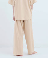 Royal Organic Cotton Wide Pants Beige