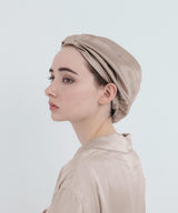 Silk Cap Pink Beige