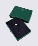 【SET-UP】Royal Organic cotton double button Pajama Navy