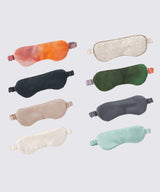 Silk Eye Mask Charcoal Gray