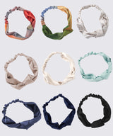 Silk Headband Midnight Black