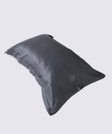 Silk Pillow Case Charcoal Gray