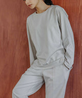 Silky Touch Long Sleeve Pale Gray