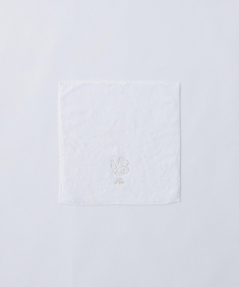 Organic Cotton Towel Bath Towel/Face Towel/Hand Towel 3-size set in same color (white) - Foo Tokyo