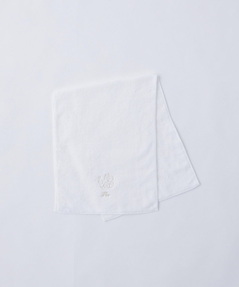 Organic Cotton Towel Bath Towel/Face Towel/Hand Towel 3-size set in same color (white) - Foo Tokyo