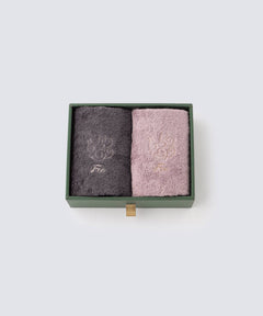 Gift set with 2 hand towels