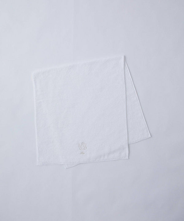 Organic Cotton Towel Bath Towel/Face Towel/Hand Towel 3-size set in same color (white) - Foo Tokyo