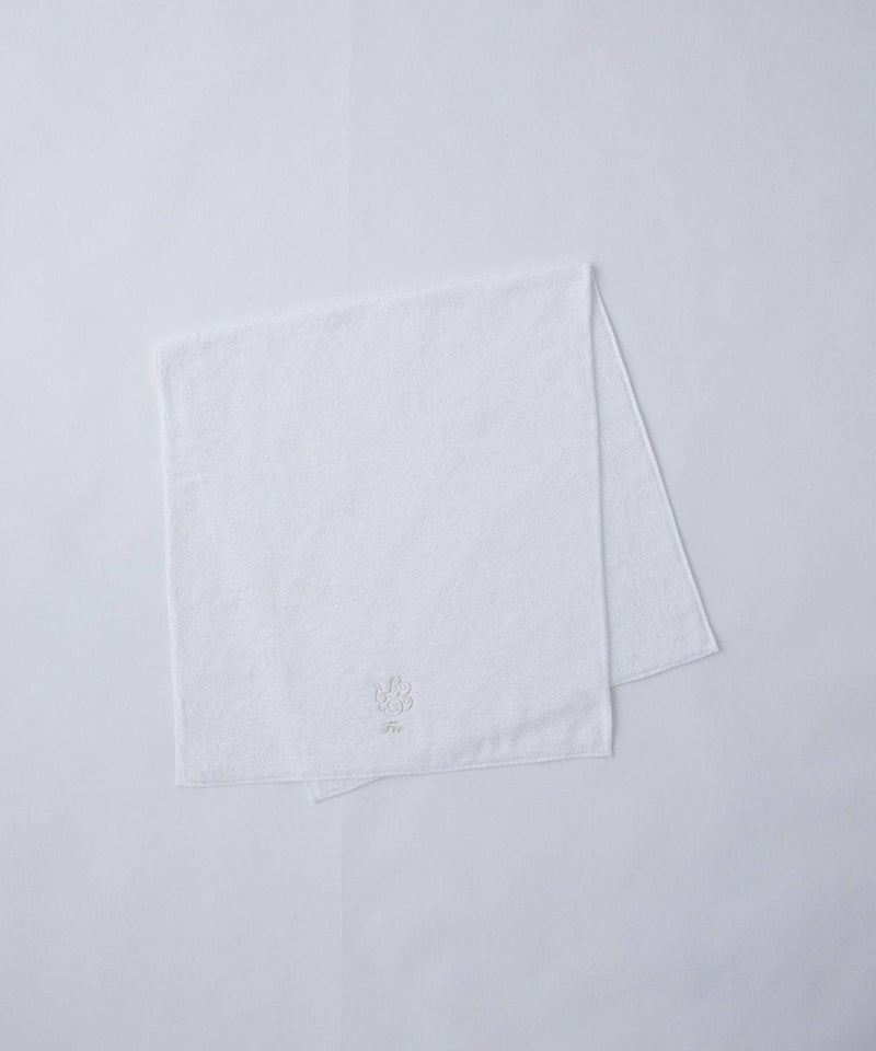 Organic Cotton Towel Bath Towel/Face Towel/Hand Towel 3-size set in same color (white) - Foo Tokyo