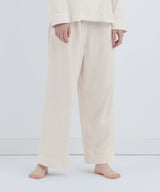 【Bottoms】Royal Organic Cotton Double Button Pajamas Off-White