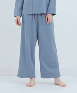 【Bottoms】Royal Organic Cotton Double Button Pajamas Cobalt Blue