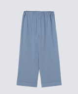 【Bottoms】Royal Organic Cotton Double Button Pajamas Cobalt Blue - Foo Tokyo