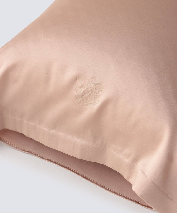 Silk Pillow Case Pink Beige - Foo Tokyo