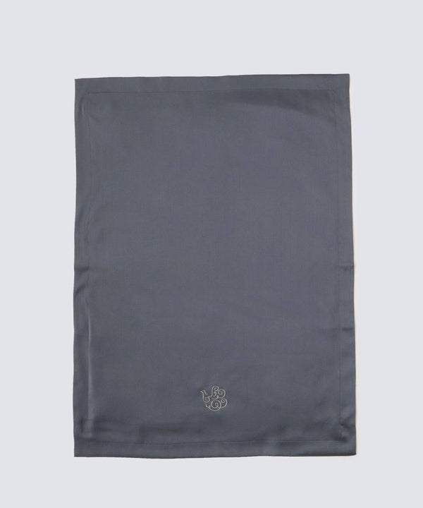 Silk Pillow Case Charcoal Gray - Foo Tokyo