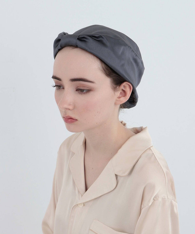 Silk Cap Charcoal Gray - Foo Tokyo