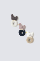 Baby Gift Set (Bib x 2, Rattle Toy x 1) - Foo Tokyo