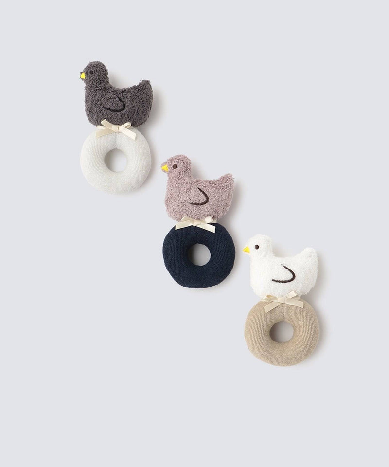 Organic Cotton Little Bird Rattle - Foo Tokyo