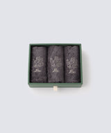 Gift set with 3 organic cotton face towels - Foo Tokyo