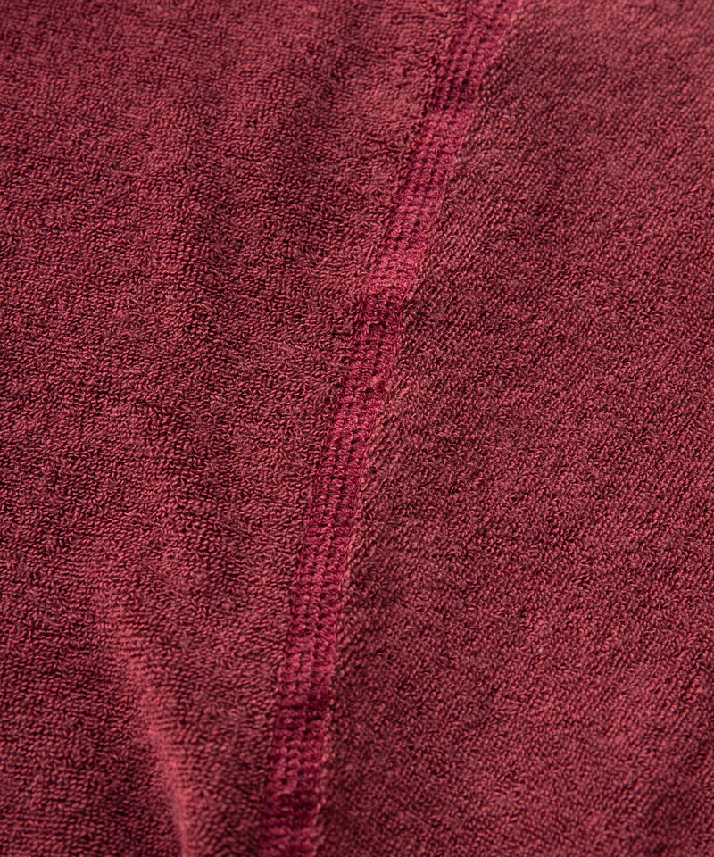 【SET-UP】Cotton Pajamas Wine Red