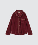 【SET-UP】Cotton Pajamas Wine Red