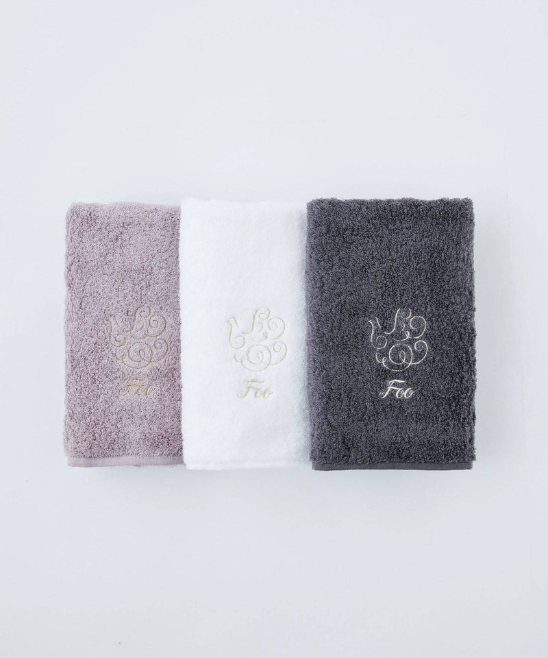 Organic Cotton Face Towel & 2 Premium Bath Oil Gift Set - Foo Tokyo