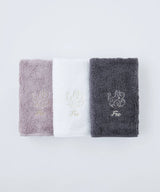 Gift set with 3 organic cotton face towels - Foo Tokyo