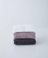 Gift set with 3 organic cotton face towels - Foo Tokyo