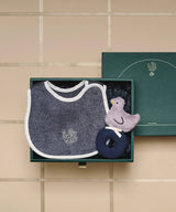 Baby Gift Set (Swaddling Clothes, Bib, Rattle Toy  x 1) - Foo Tokyo